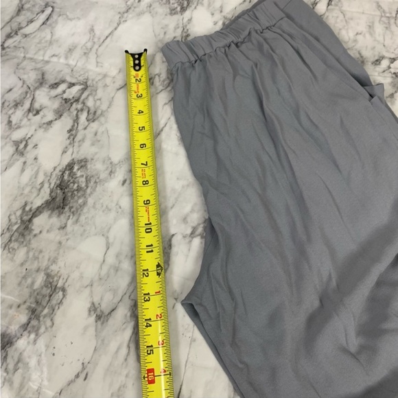 Eileen Fisher 100% Silk Grey Gray Joggers Pants NWT SIZE SMALL RETAIL $258 - Picture 6 of 7